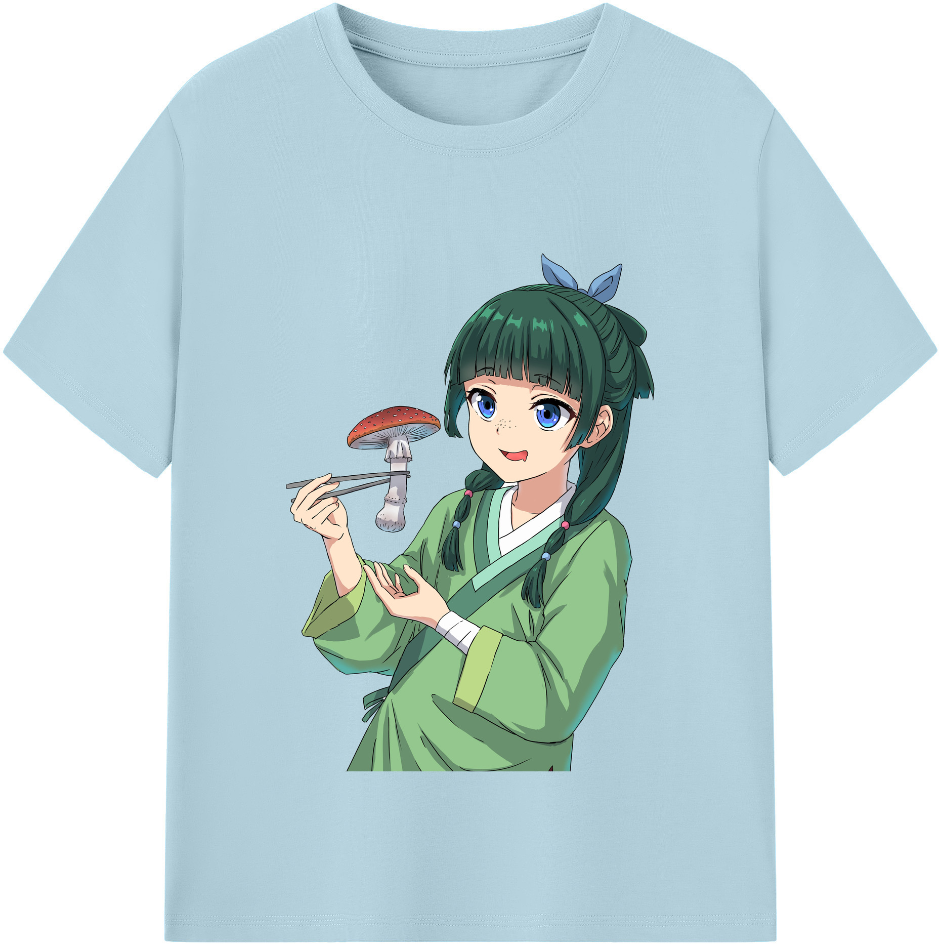 （画像用） 薬屋のひとりごと The Apothecary Diaries 綿100％半袖Tシャツ（フロントプリント）